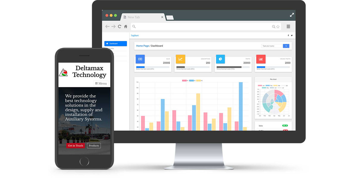 Website design development maintenance and marketing philippines tagstart
